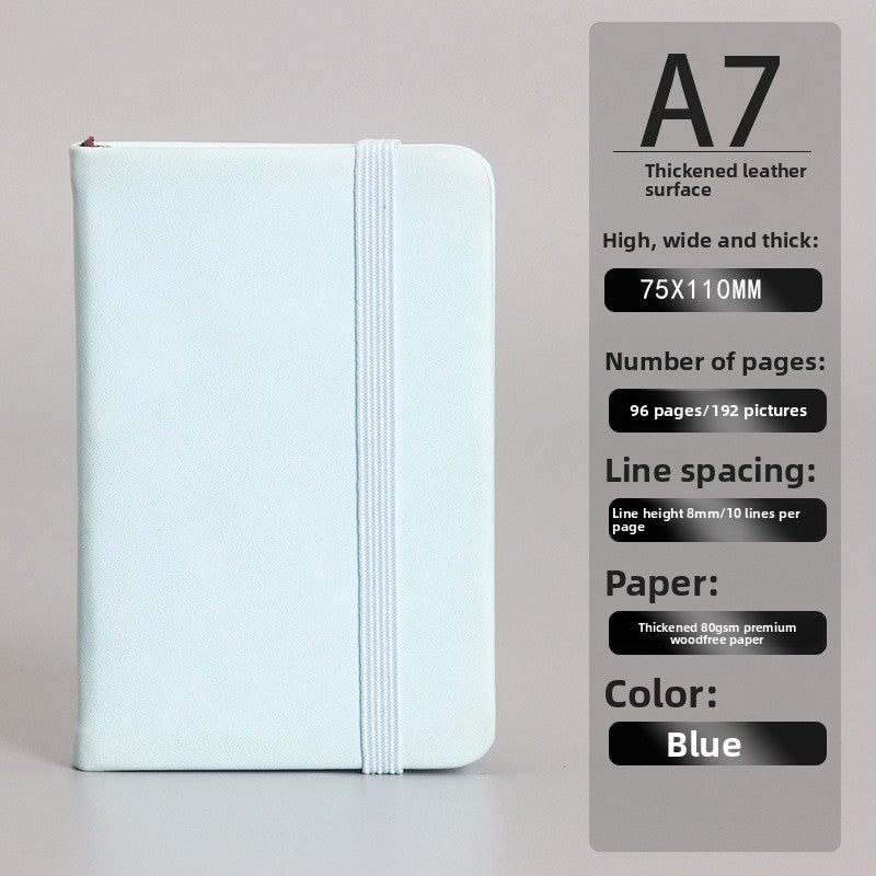 Strap business notebook