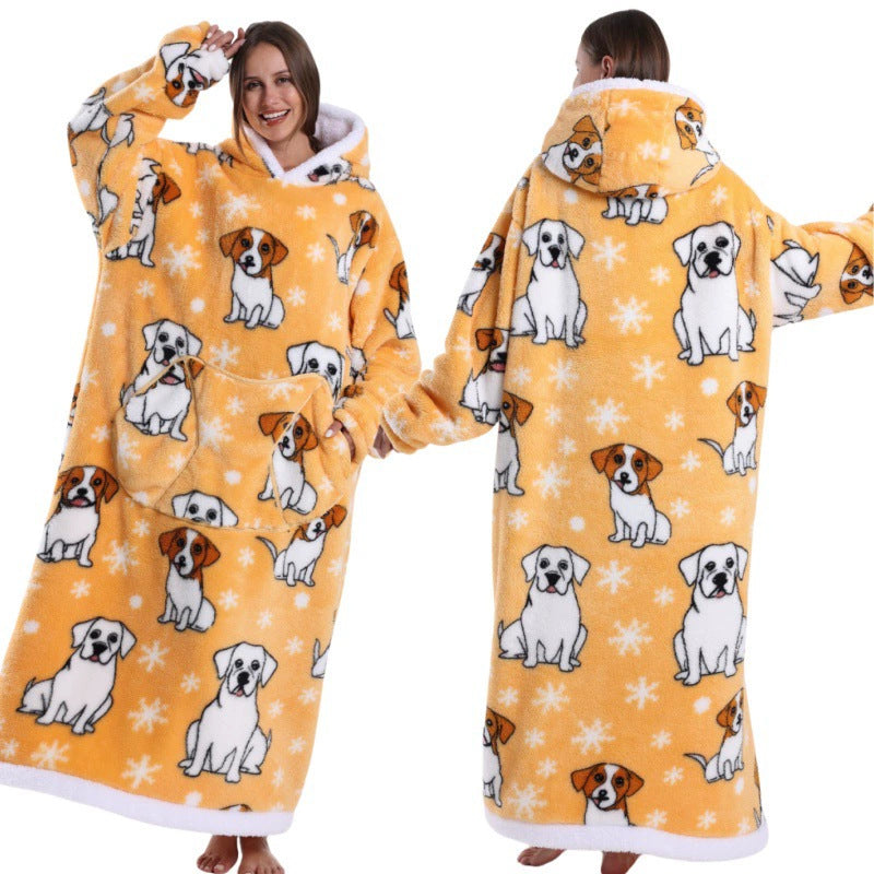 Winter and autumn blanket thermal clothing