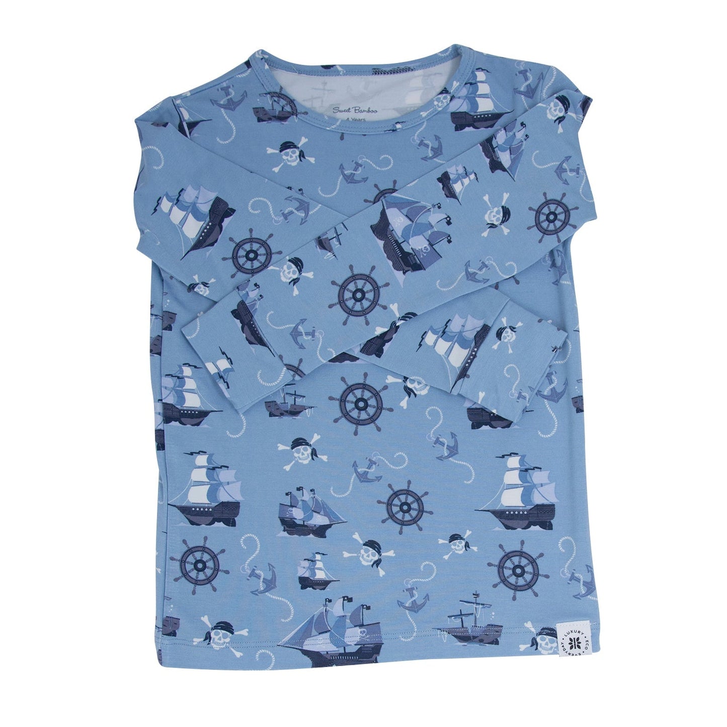 Pirate Ships Big Kid Pajama