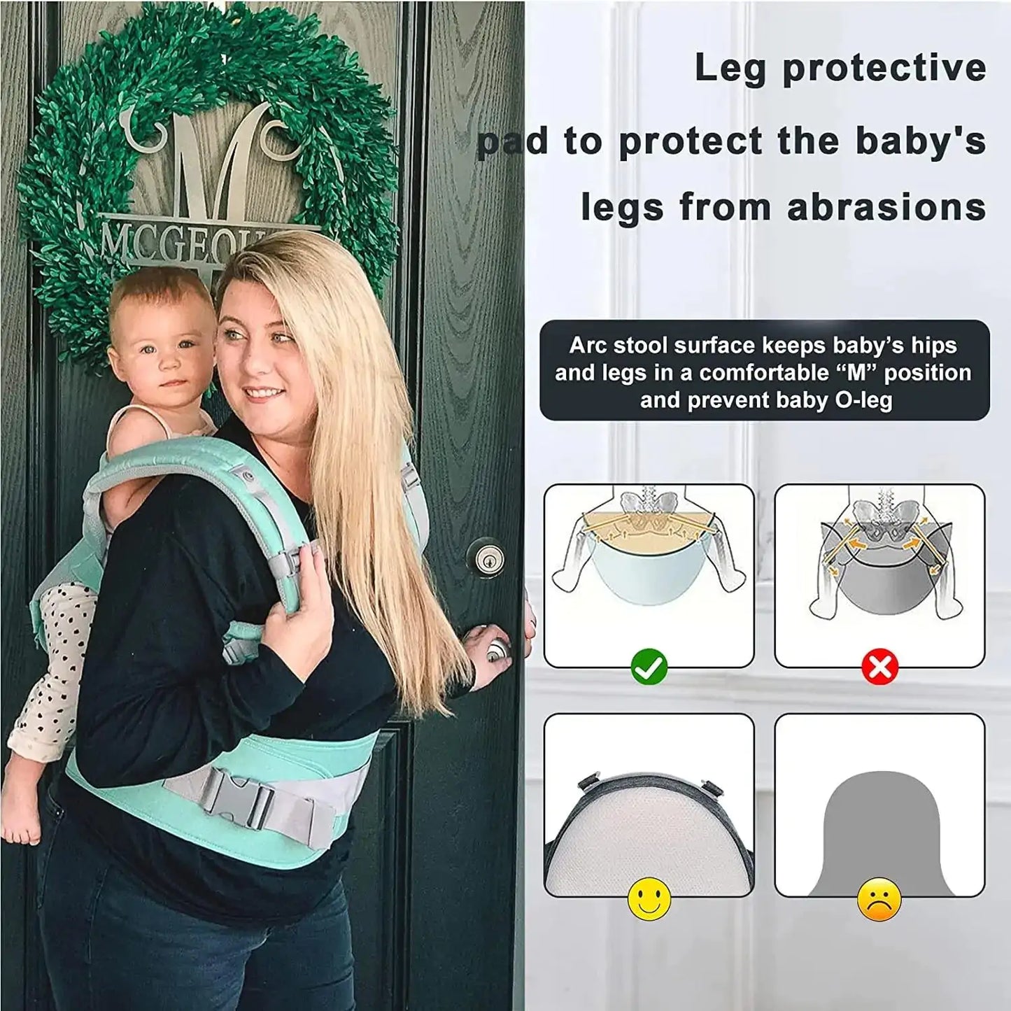 Ergonomics Baby Carrier - # BAGEG1710001