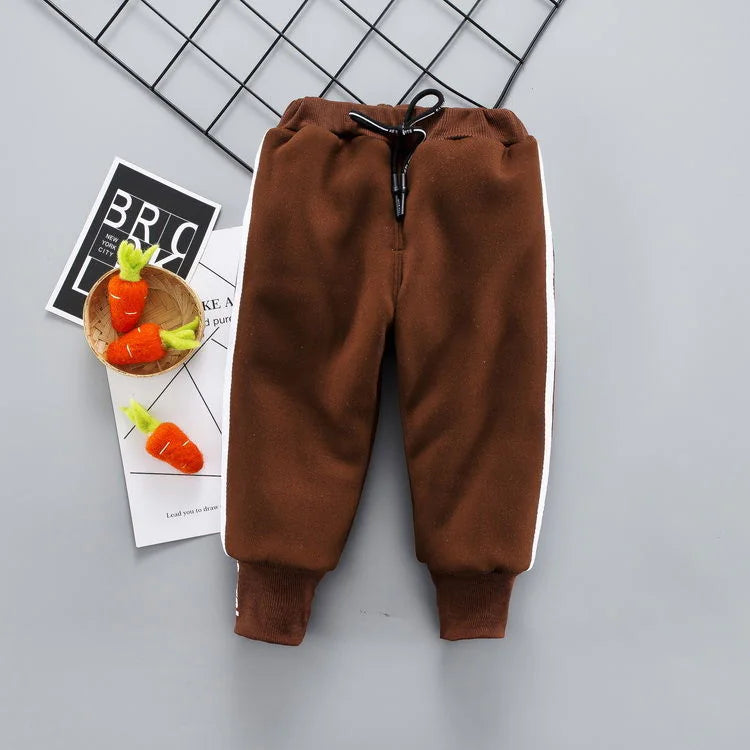Baby Winter Velvet Pants - Warm & Cozy - # BOAA11410004