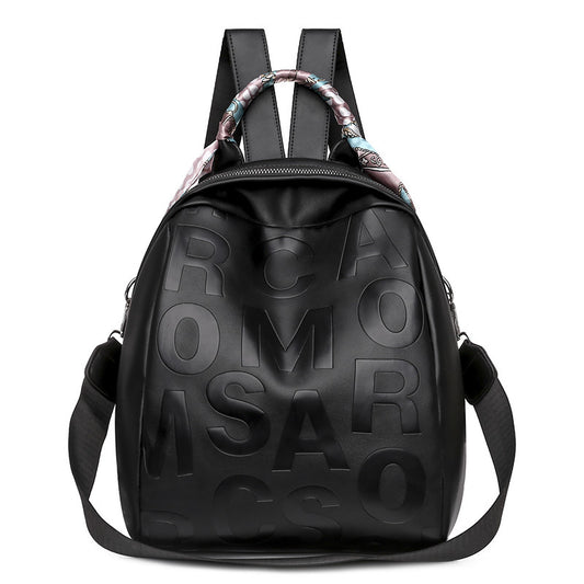 Large Capacity PU Travel Backpack