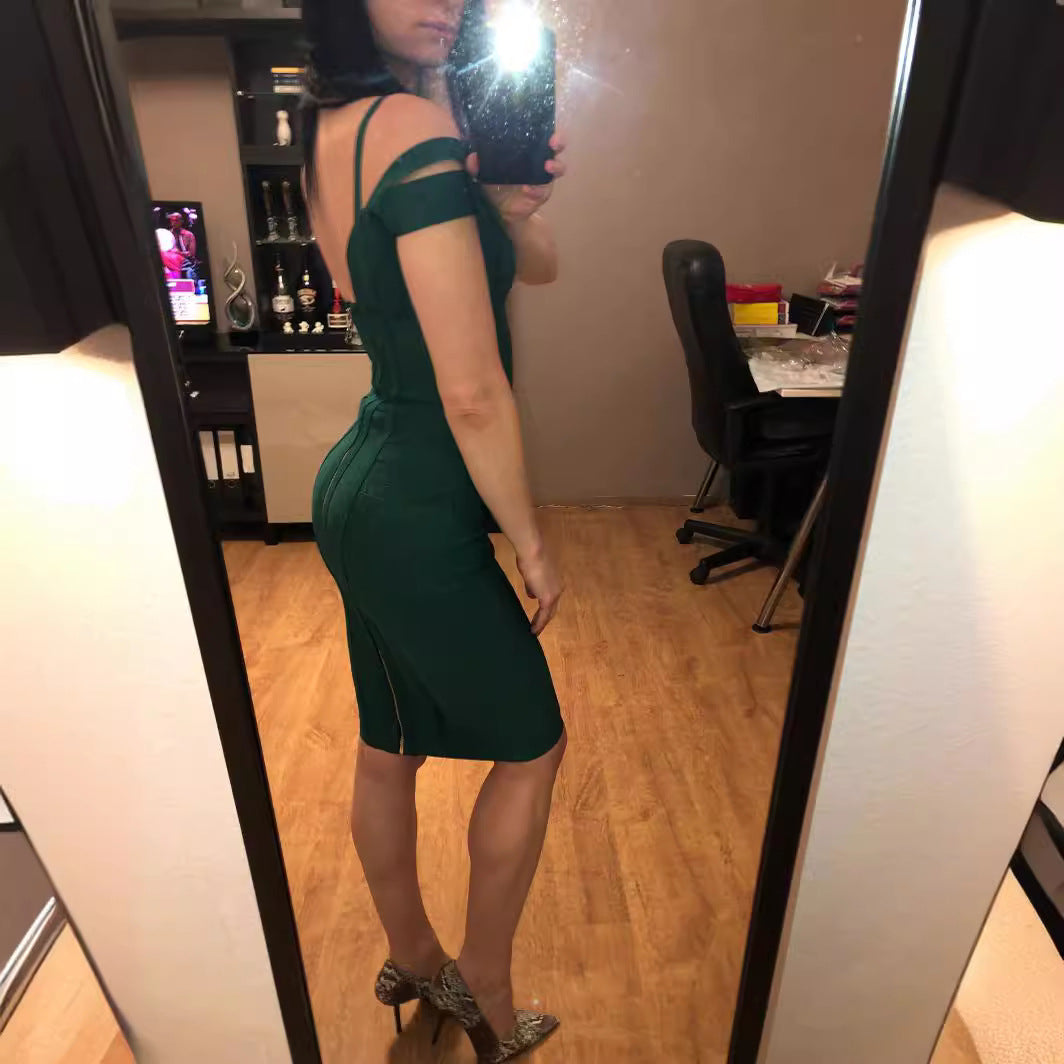 Women's Slim-Fitting Bandage Dress