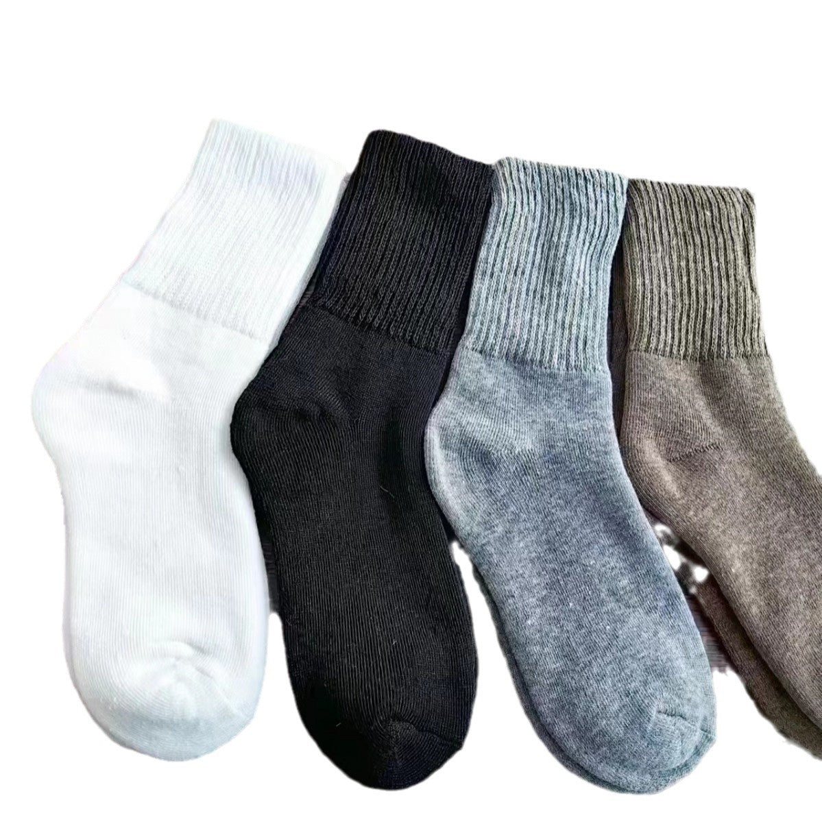 Warm Fleece-Lined Wool Socks for Winter