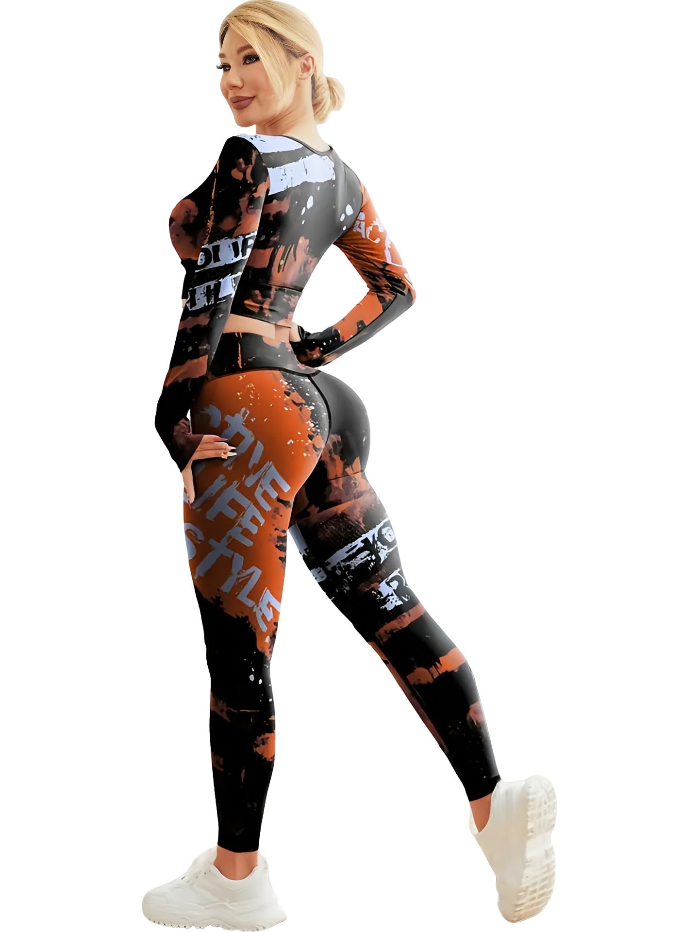 Long Sleeve Yoga Suit