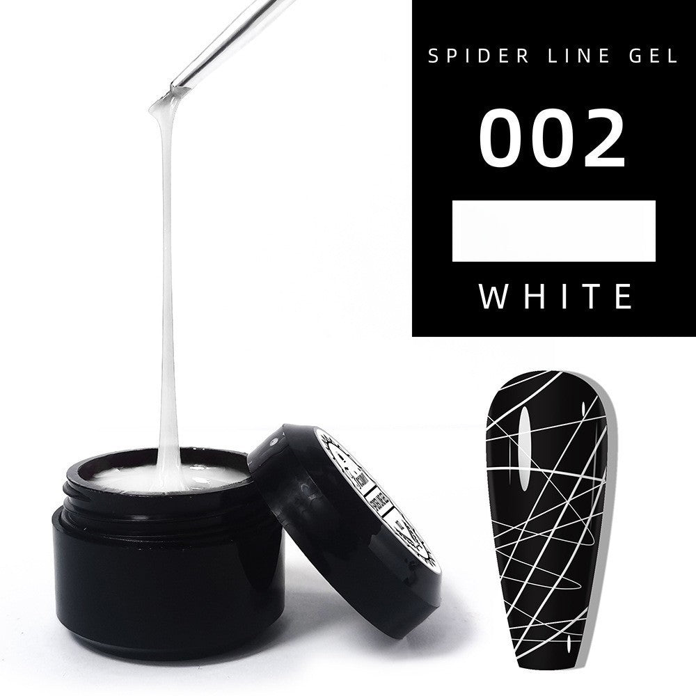 1060 Nail Art Elastic Brushed Glue Nail Polish Glue Phototherapy Nail Spider Glue Metal Painted Glue Wire Pulling Glue Silk Glue Press on Nails