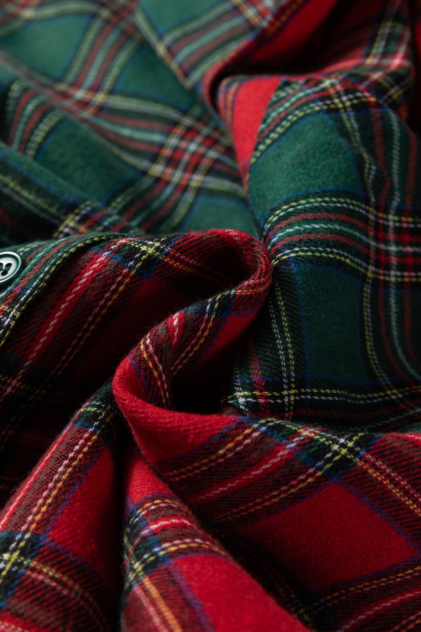 Christmas Plaid Patchwork Pajama Set