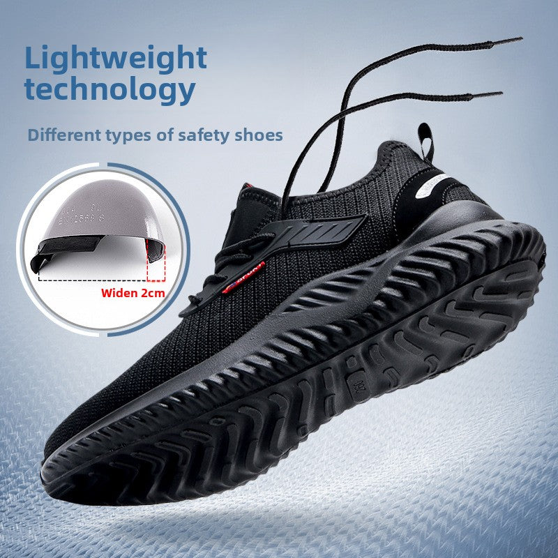 Anti-slip and wear-resistant safety shoes