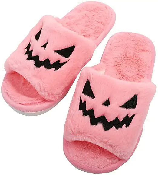Winter Fluffy Flat Slippers - # BOAA73410006