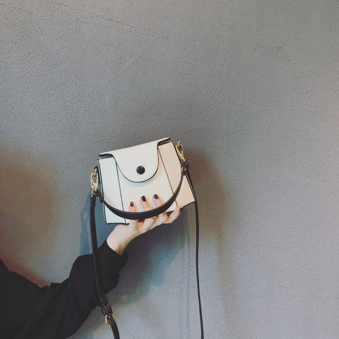 Mini crossbody bucket bag, bag women's fashion simple mini crossbody purse, versatile shoulder crossbody bag