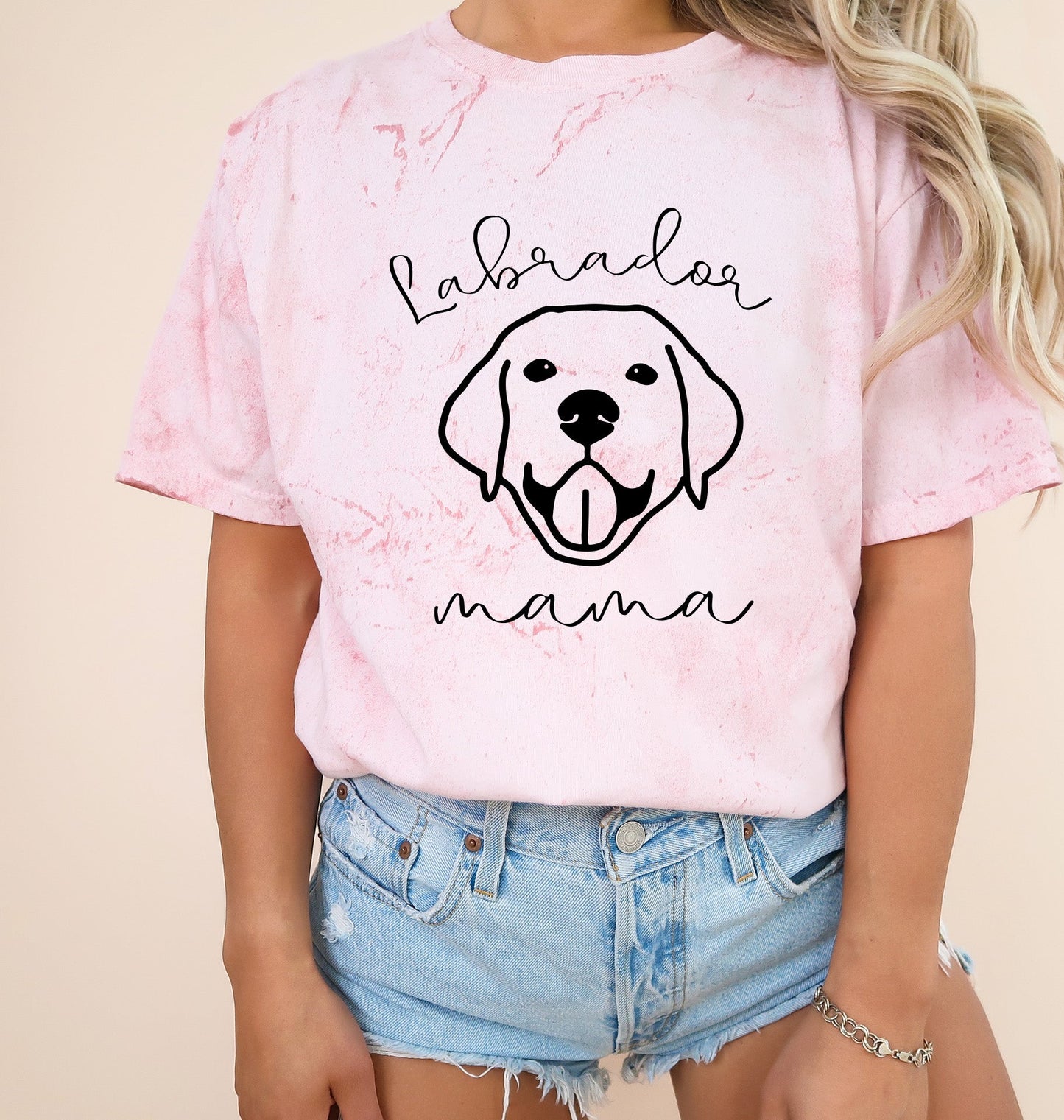 Labrador Retriever Dog Mom Comfort Colors T Shirt (Copy)