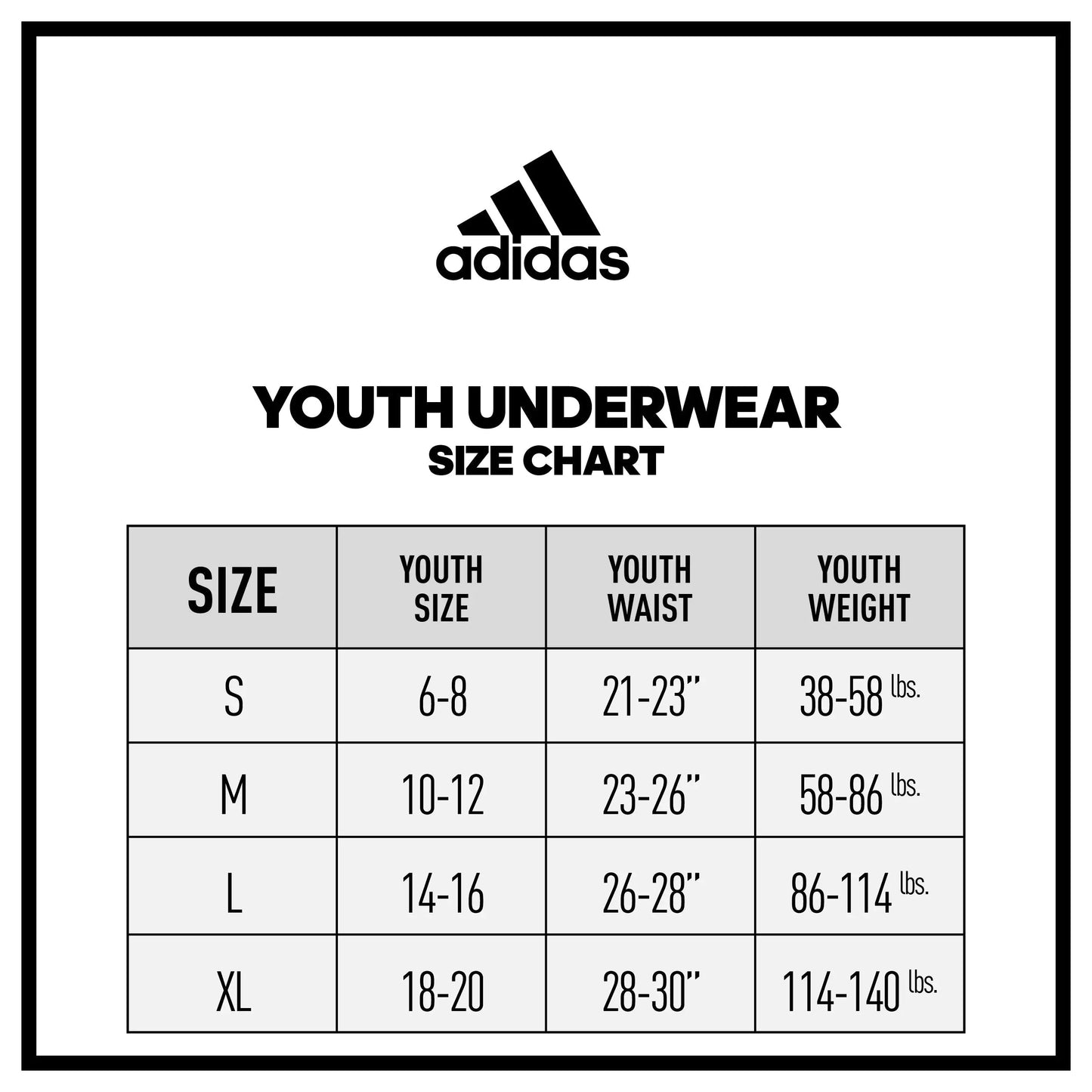 adidas Kids-Boy's Performance Boxer Briefs Underwear (4-Pack) Large Black/Solar Blue/Semi Solar Slime Green - # BOAA121410001