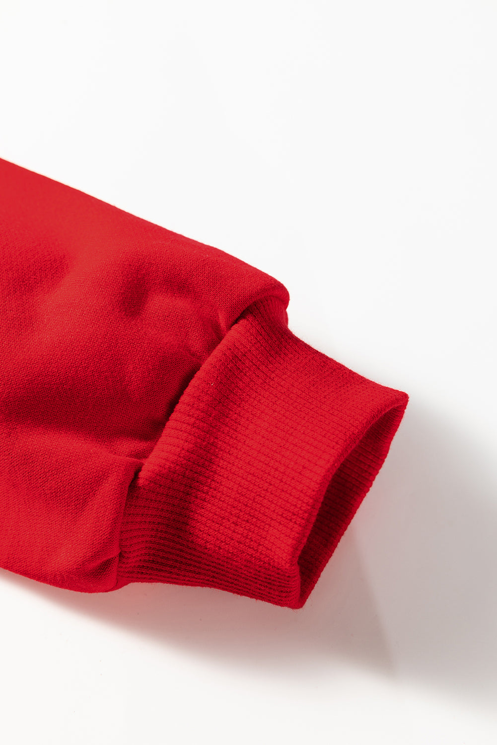 Varsity Stripe Long Sleeve Sweatshirt Dress