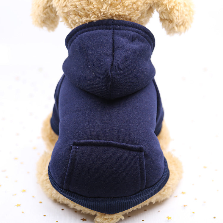 Pet Hooded Sweatshirt with Pockets