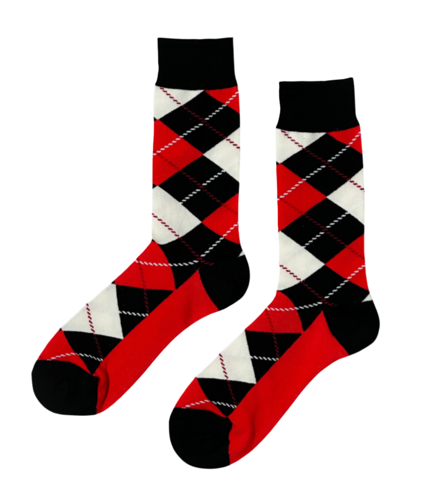 Cherry Snow Argyle