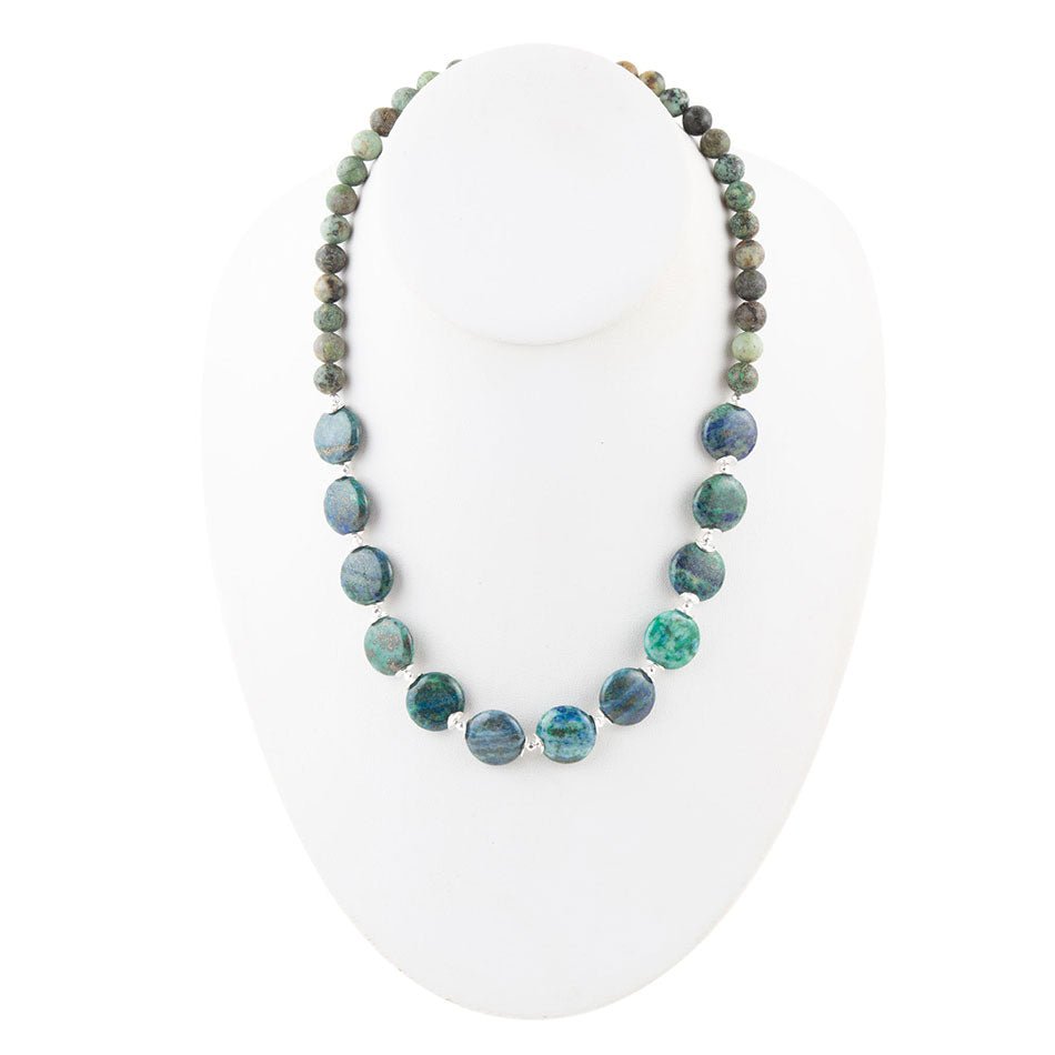 Chrysocolla Chunky Necklace