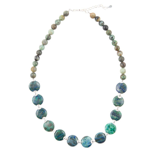Chrysocolla Chunky Necklace