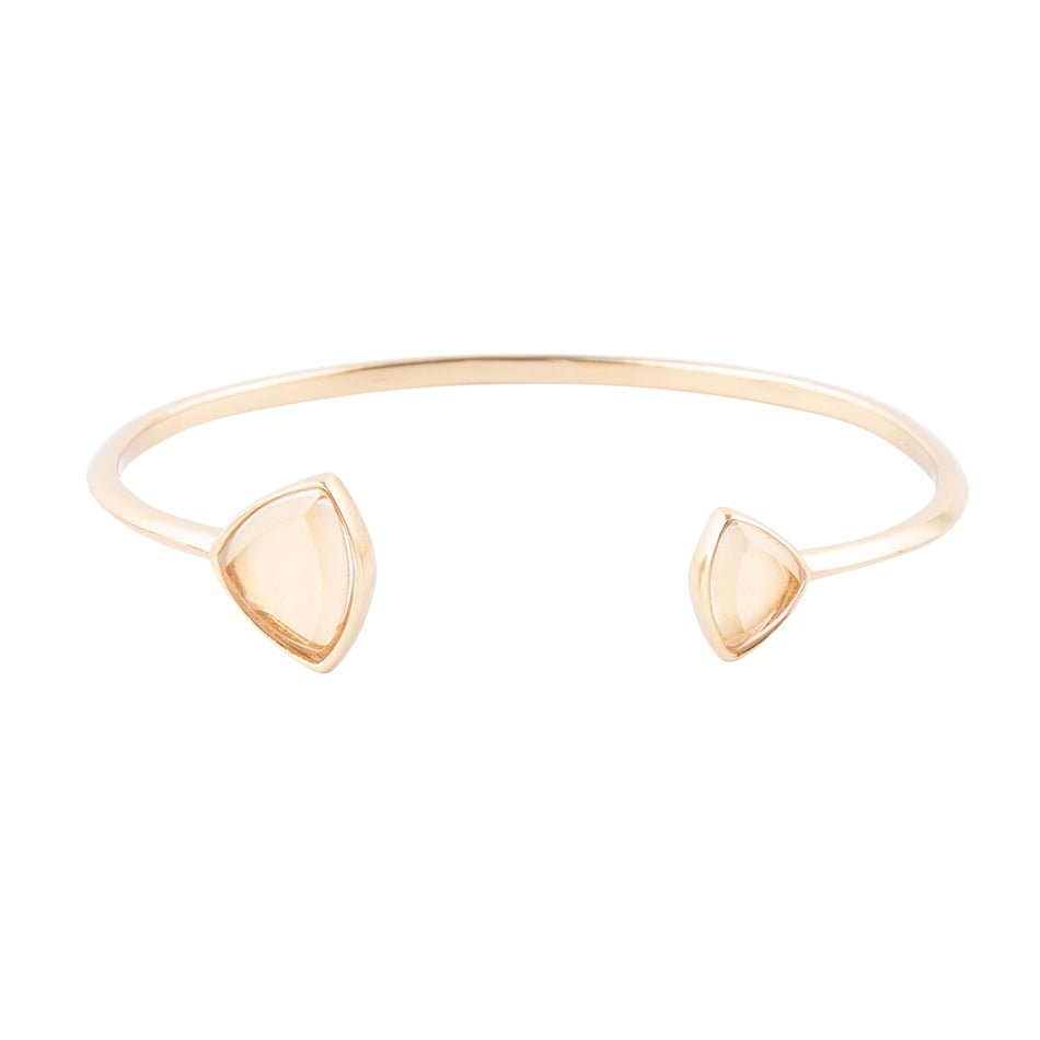 Citrine Open Cuff Bracelet