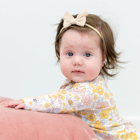 Retro Vintage Flowers Convertible Romper