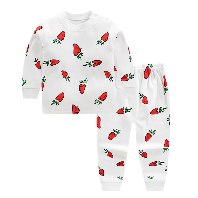 Cotton Children’s Pajama Set for Ages 0-5 (Boys/Girls) _ # BAAA81810021