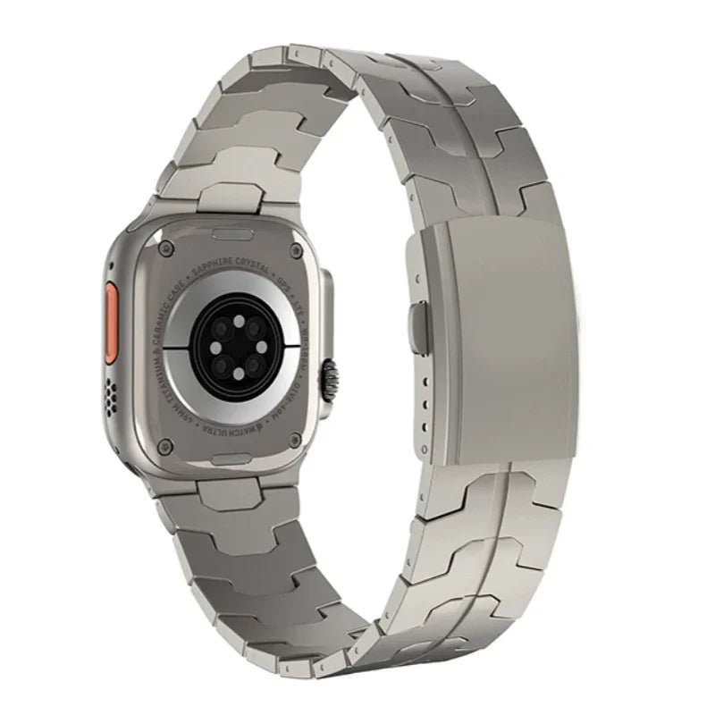 Titanium Metal Watchband For Apple Watch Ironman Basic Version
