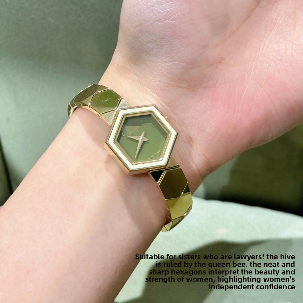 Lola Hexagonal Steel Strap Quartz Women's Watch