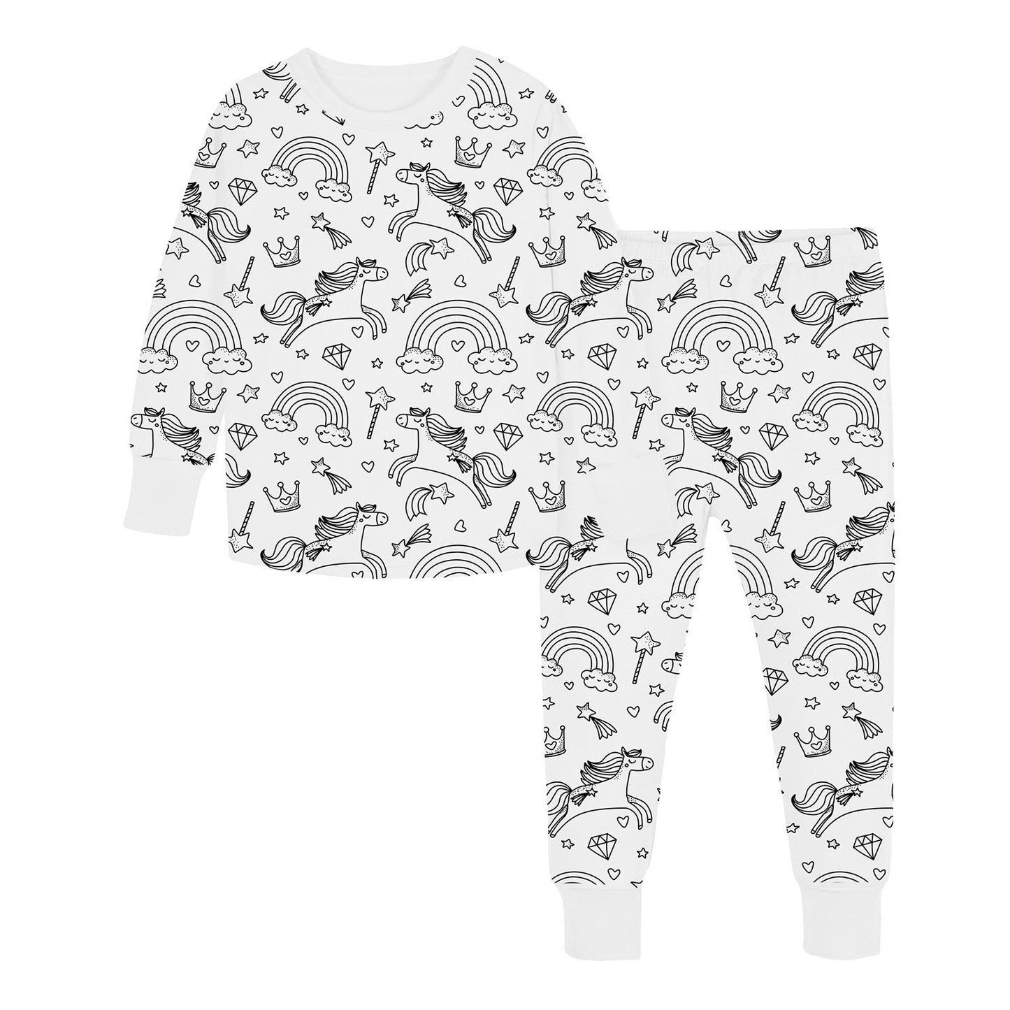 DIY Children's Drawable Pajama Set