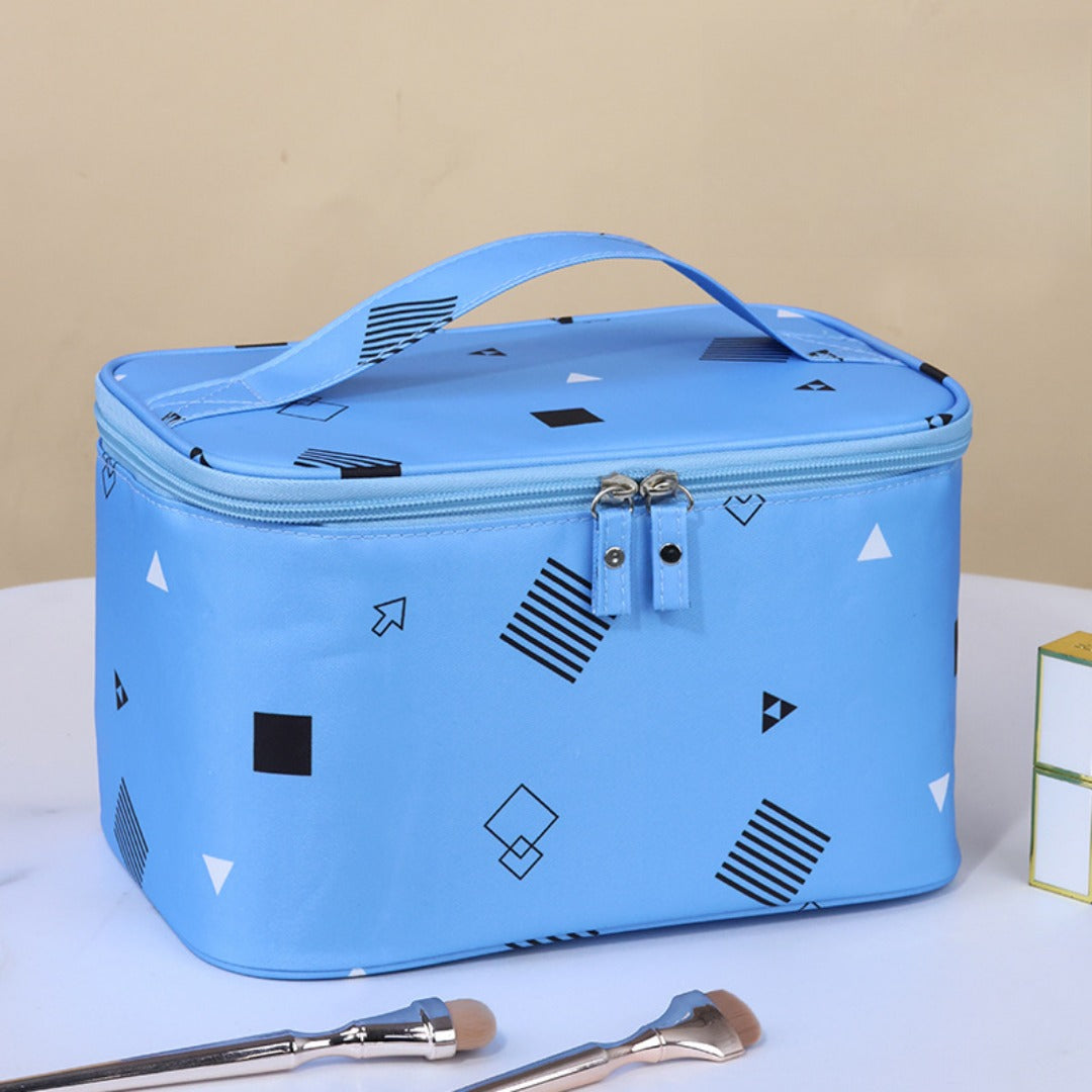 Cute Large Capacity Portable Storage Toilet Bag – Travel Bucket Cosmetic Bag for Women | Spacious Makeup Bag Organizers | Perfect Travel Makeup Bag