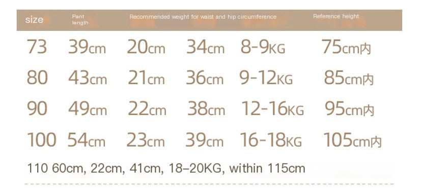 Yellow Tiger Baby Harem Pants for 0-2 Years Old - # BAAA1B1910004