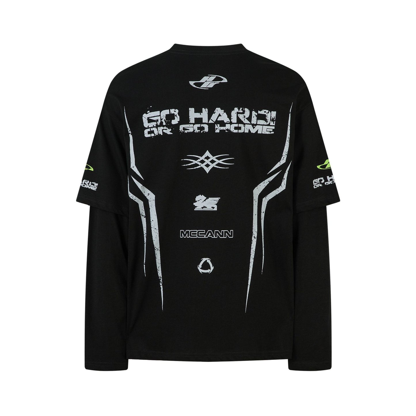 Retro Hip Hop Cotton Long Sleeve T-Shirt