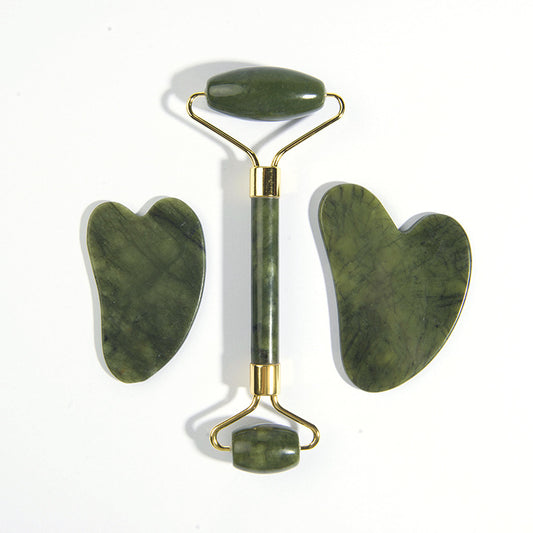 Natural jade beauty container