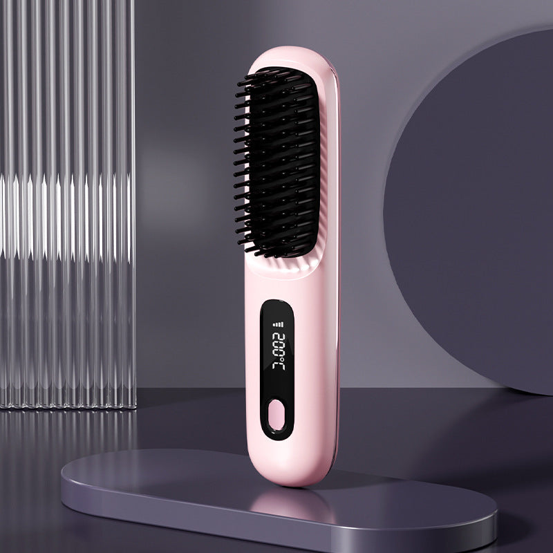 Straight and Curling Hair Brush