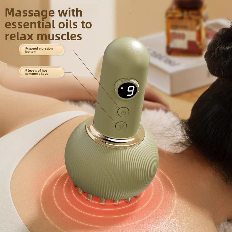 Electric Meridian Brush Abdominal Massage Device