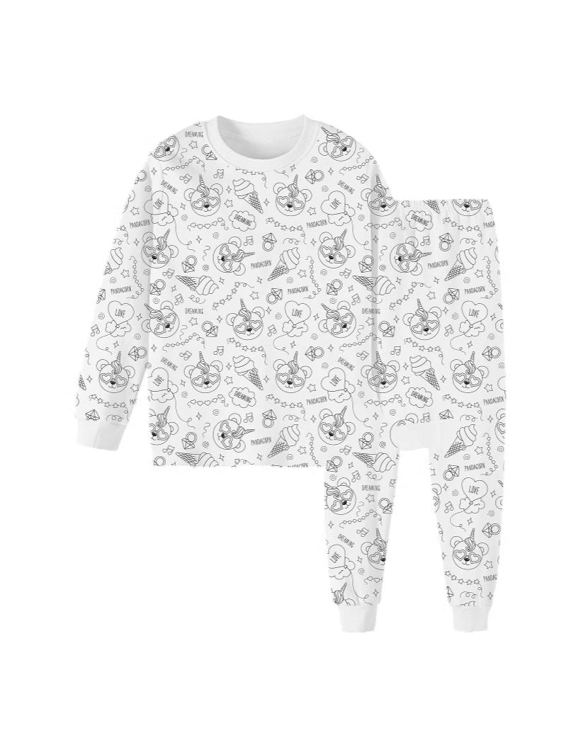 DIY Children's Drawable Pajama Set