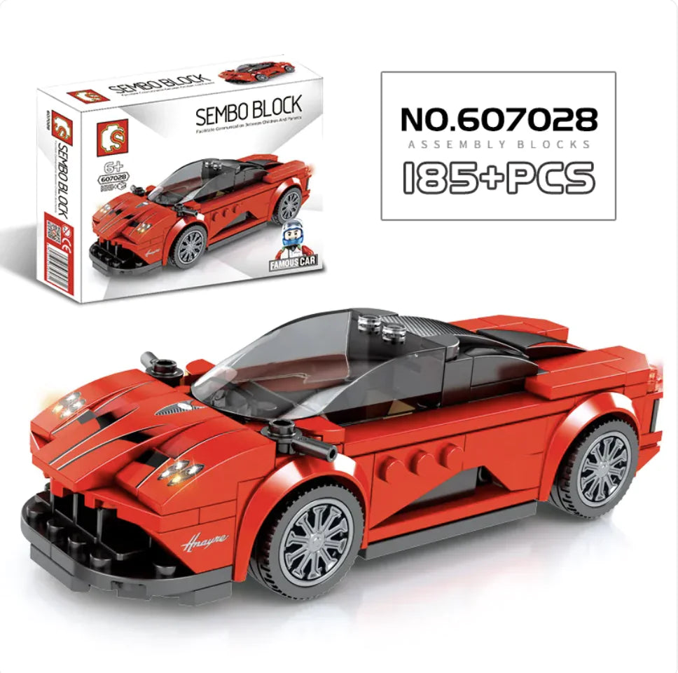 City Racing Building Blocks Set - Educational Car Story Toys for Children - # BOT&G52710007