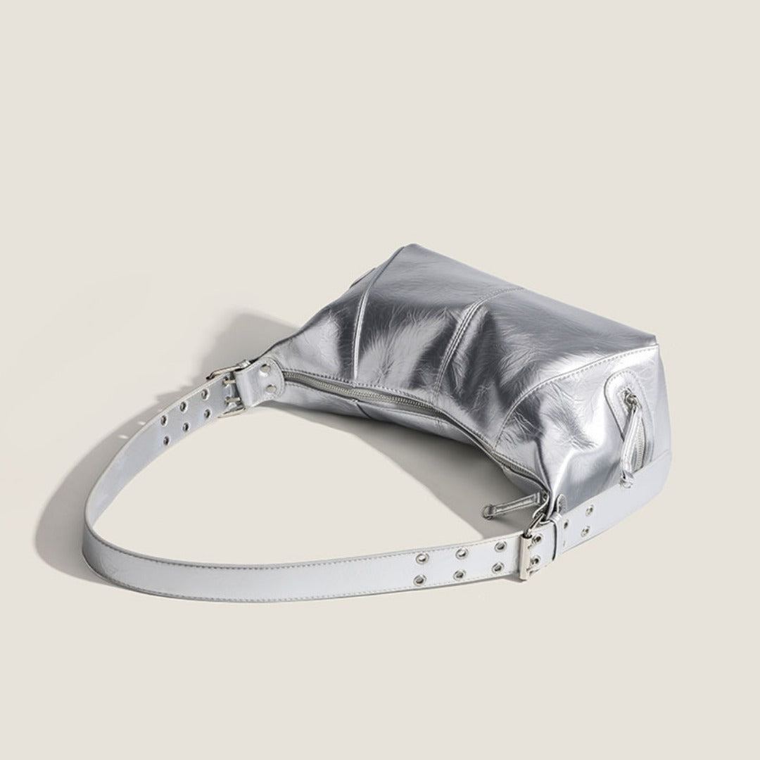 Small hobo bags for women Retro locomotive armpit bag, versatile shoulder handbag