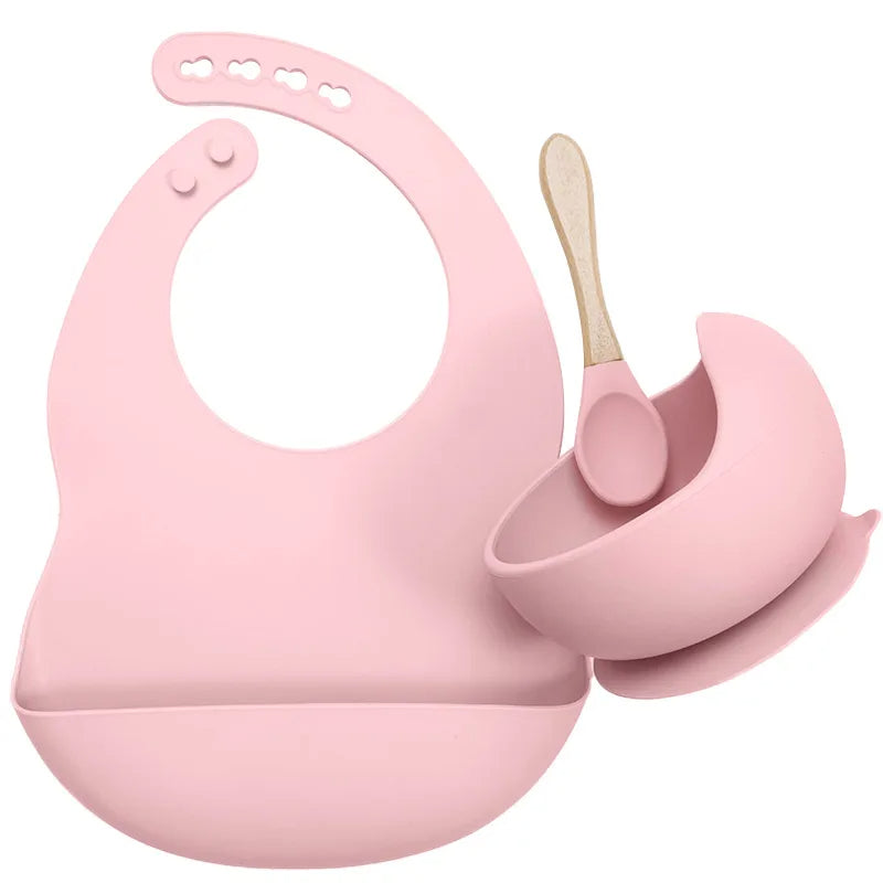Silicone Baby Feeding Tableware Set - # BAGE21110001