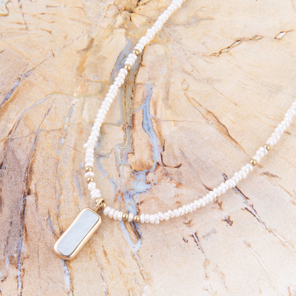 Delicately Mother of Pearl Necklace