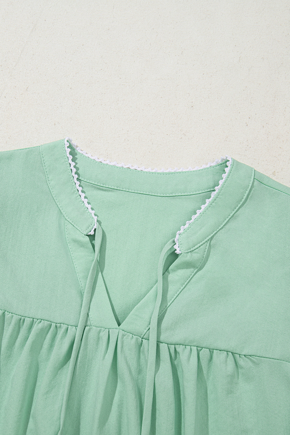 Floral Embroidered Puff Sleeve Blouse