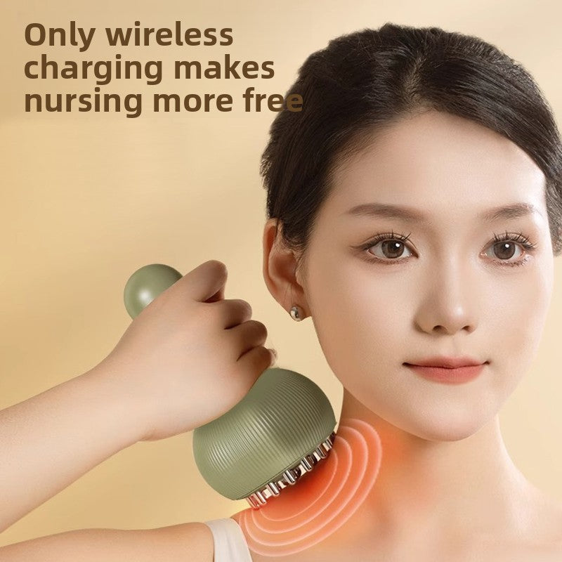 Electric Meridian Brush Abdominal Massage Device