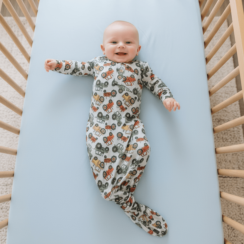 Down On the Farm Knotted Gown