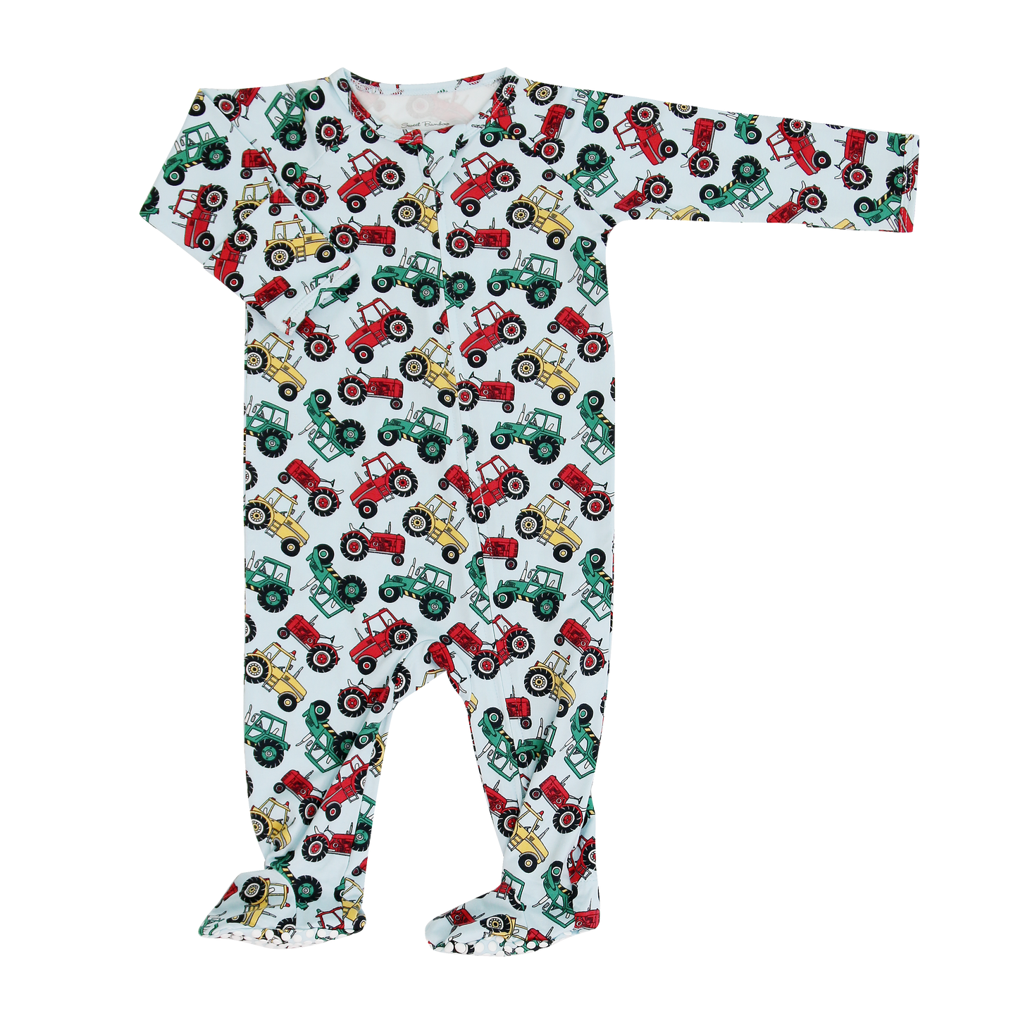 Down on the Farm Zipper Footie