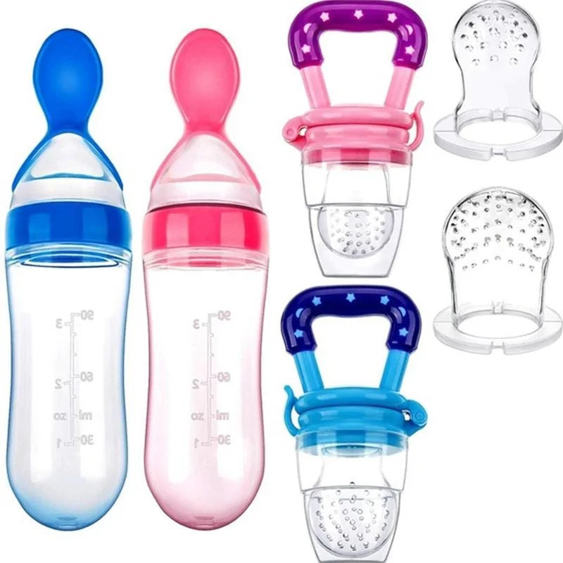 Baby Squeezing Feeding Spoon - # BAGE21110007