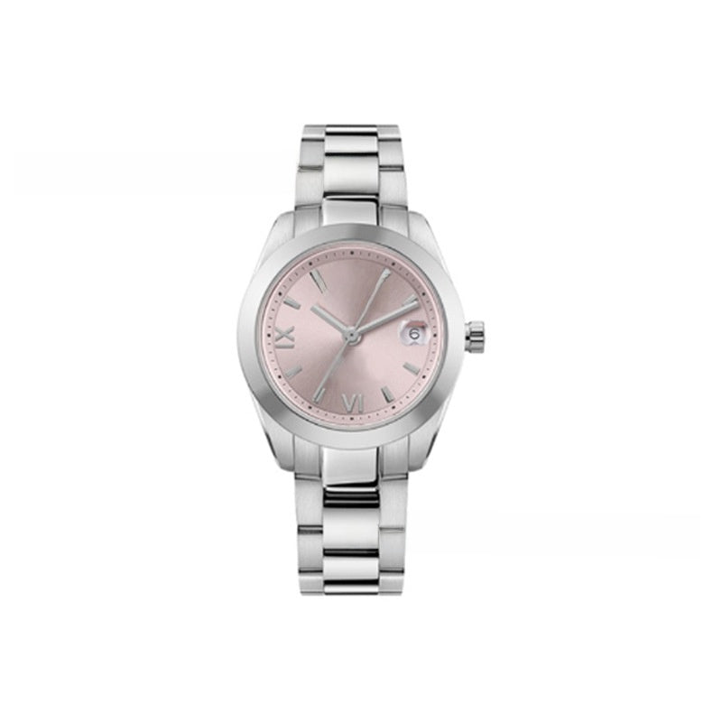 Pearl-set diamond style Saturn watch