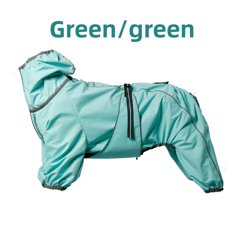 Large and medium-sized dog outdoor windbreaker