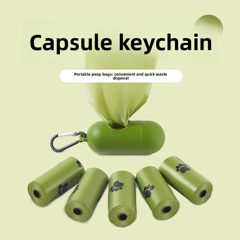 Biodegradable pet waste collection bag