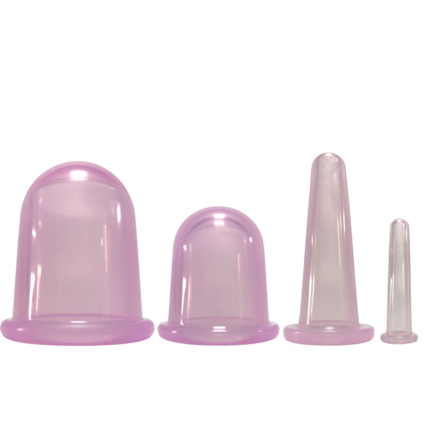 Silicone Facial Cupping Set for Massage and Therapy