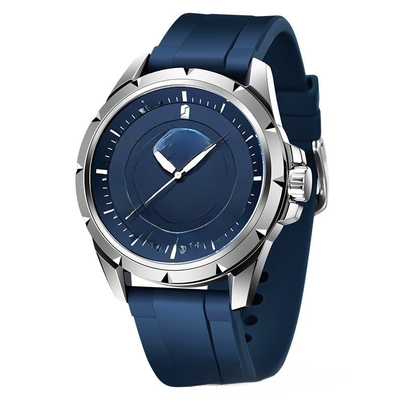 SAPPHERO Trendy Quartz Watch with Luminous Display