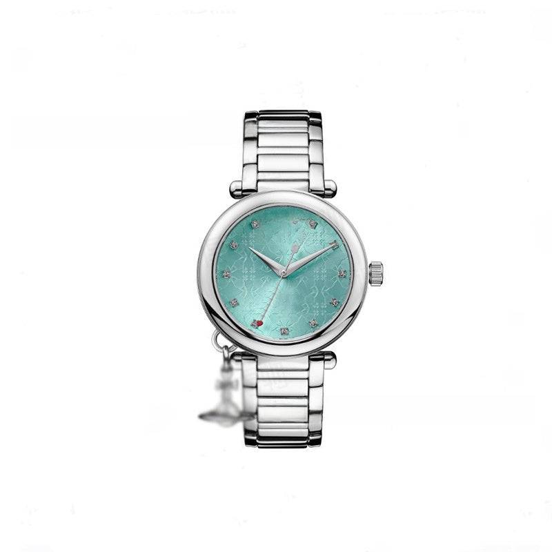 Pearl-set diamond style Saturn watch