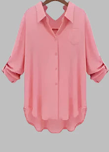 Head-Turner Double Collar Shirt - # WOAA21510004-PRG